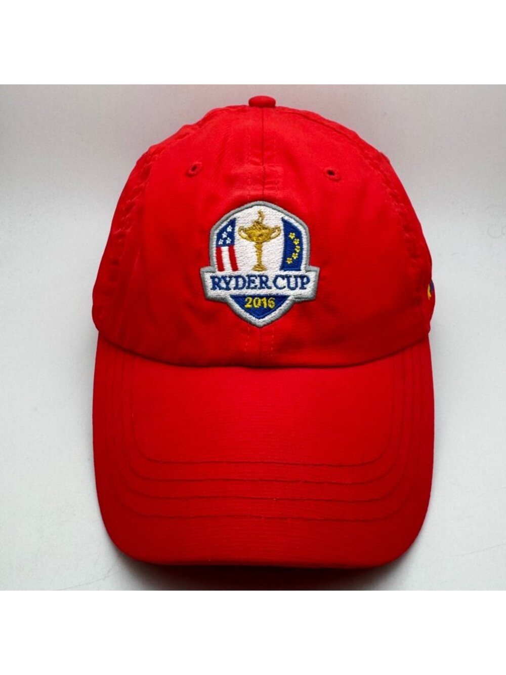 Ryder Cup 2016 Hazeltine Golf Cap Hat Ouray Sportswear Red Adjustable